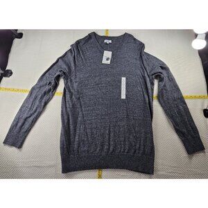 NWT Croft & Barrow Men XL Sweater Gray Pullover Crew Neck Knitted MSRP $45